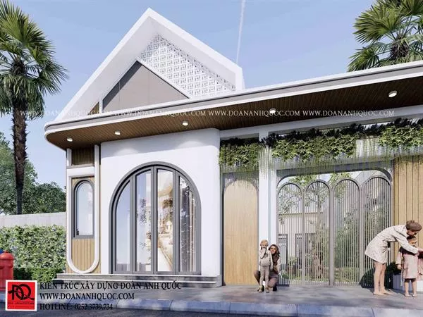 Xây nhà trọn gói Phan Thiết | Công ty Kiến trúc - Xây dựng Đoàn Anh Quốc . Mẫu thiết kế trường mầm non mới nhất năm 2023 tại Phan Thiết