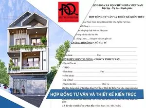 Mẫu hợp đồng tư vấn thiết kế xây dựng Phan Thiết 2022 mới nhất