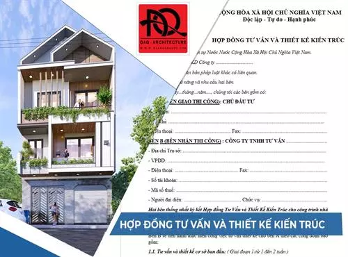 Công ty TNHH Kiến trúc Xây dựng Đoàn Anh Quốc - Mẫu hợp đồng tư vấn thiết kế xây dựng Phan Thiết 2022 mới nhất