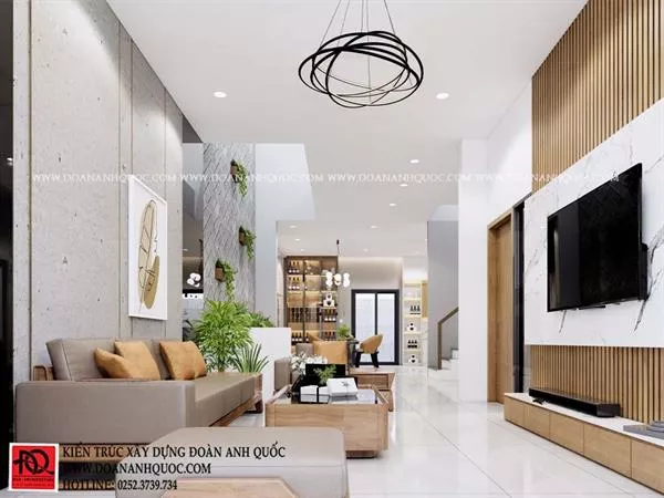 Xây nhà trọn gói Phan Thiết | Công ty Kiến trúc - Xây dựng Đoàn Anh Quốc . Thiết kế nội thất lam gỗ sang trọng tại Phố biển Ocean Dunes Phan Thiết