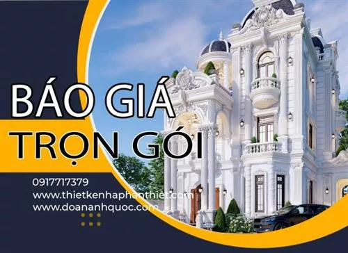 Báo giá xây dựng nhà trọn gói tại Phan Thiết, Bình Thuận - Kiến trúc Xây dựng Đoàn Anh Quốc