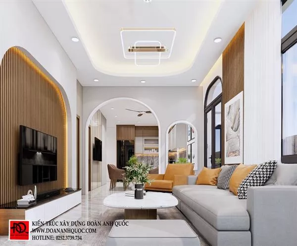 Xây nhà trọn gói Phan Thiết | Công ty Kiến trúc - Xây dựng Đoàn Anh Quốc . Thiết kế nội thất nhà Cấp 4 kết hợp Spa tại Hàm Hiệp, Bình Thuận