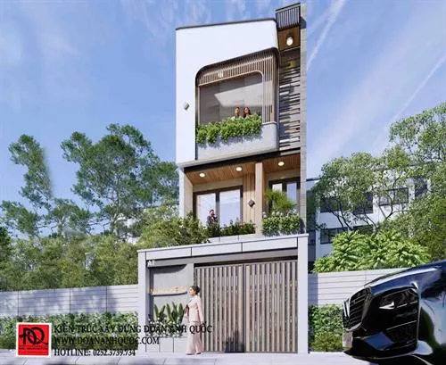 Ấn tượng với ý tưởng thiết kế nhà phố hiện đại độc đáo 