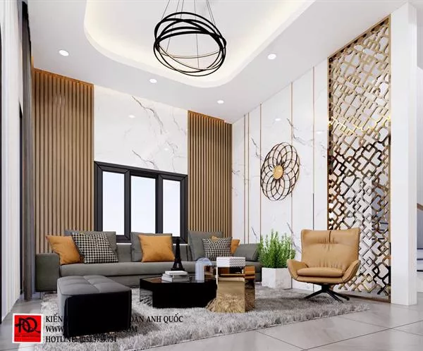 Xây nhà trọn gói Phan Thiết | Công ty Kiến trúc - Xây dựng Đoàn Anh Quốc . Đẳng cấp với thiết kế ội thất nhà phố theo phong cách hiện đại