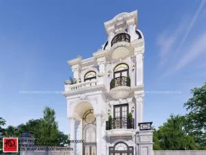 Thi công trọn gói biệt thự tân cổ điển 7x20 khu phố biển Rạng Đông, Phan Thiết