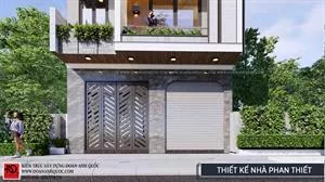 Thiết kế nhà phố 3 tầng hiện đại đẹp - Xây nhà Phan Thiết
