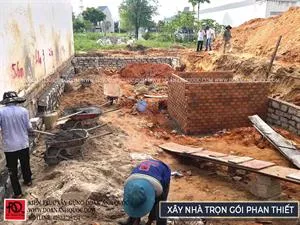 Thi công trọn gói nhà phố 3 tầng hiện đại bậc nhất phố biển Rạng Đông Phan Thiết