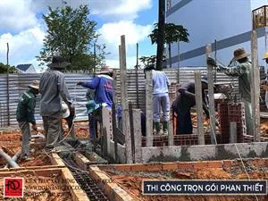 Thi công trọn gói nhà phố 3 tầng hiện đại bậc nhất phố biển Rạng Đông Phan Thiết