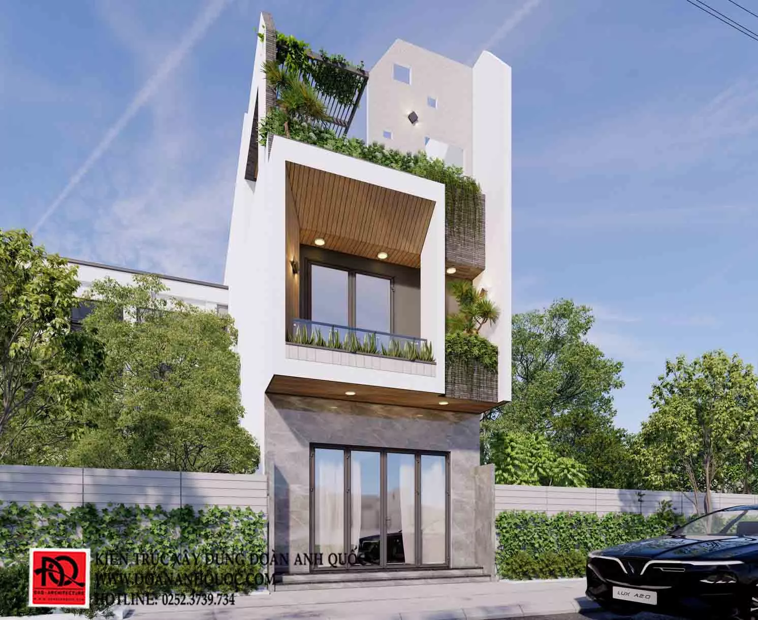 Thiết kế nhà đẹp 2022 Phan Thiết - Nhà phố 3 tầng hiện đại