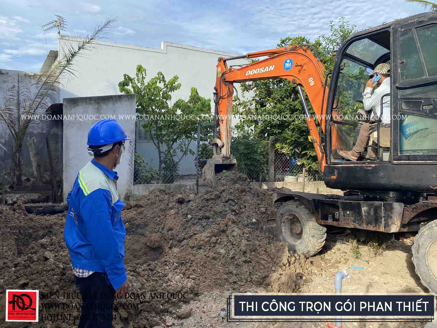 Thi công trọn gói nhà cấp 4 tại Phong Nẫm Phan Thiết
