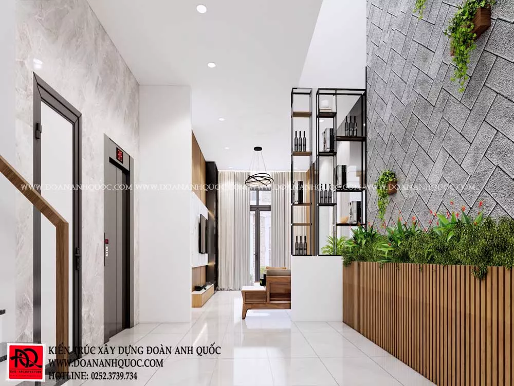 Thiết kế nhà phố 3 tầng thoáng mát tại Phố biển Rạng Đông Phan Thiết
