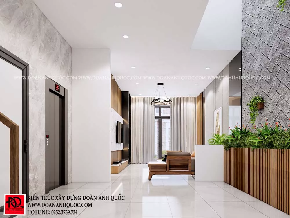 Thiết kế nhà phố 3 tầng thoáng mát tại Phố biển Rạng Đông Phan Thiết