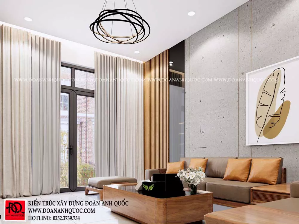 Thiết kế nhà phố 3 tầng thoáng mát tại Phố biển Rạng Đông Phan Thiết