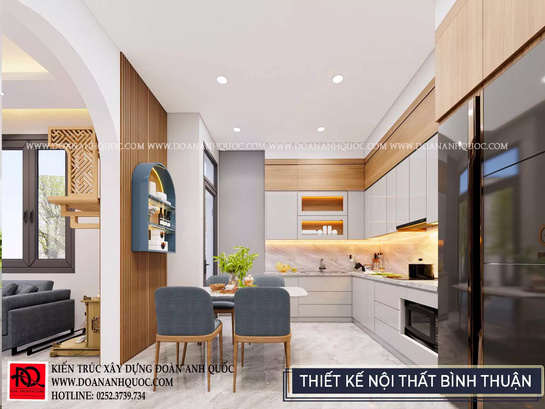 Nhà cấp 4 được thiết kế nội thất đẹp mắt ra sao tại Phan Thiết