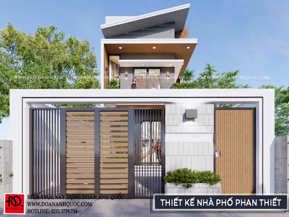 Mẫu nhà phố đẹp đón đầu xu hướng thiết kế nhà Phan Thiết 2022
