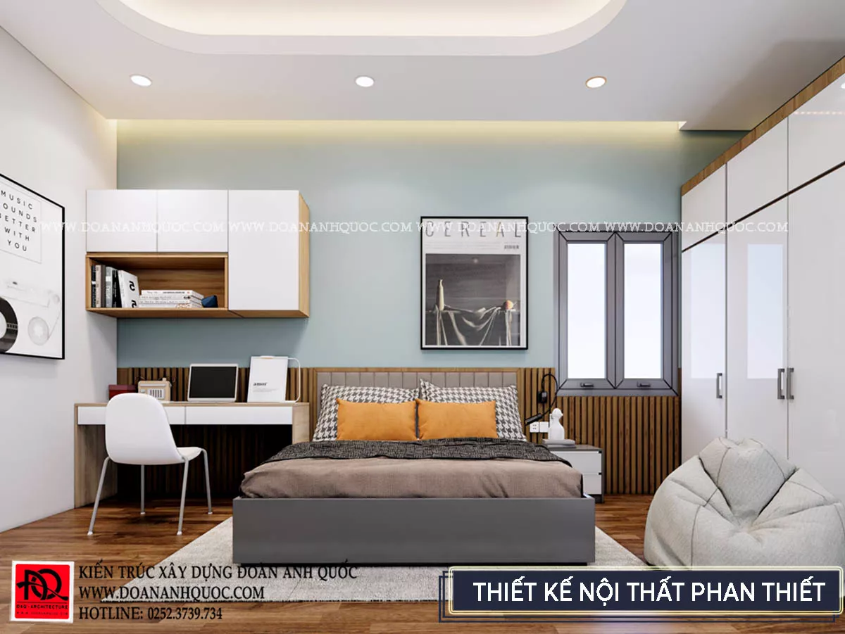 Đẳng cấp với thiết kế ội thất nhà phố theo phong cách hiện đại