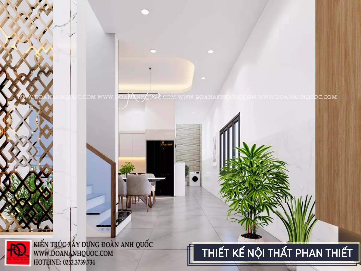 Đẳng cấp với thiết kế ội thất nhà phố theo phong cách hiện đại