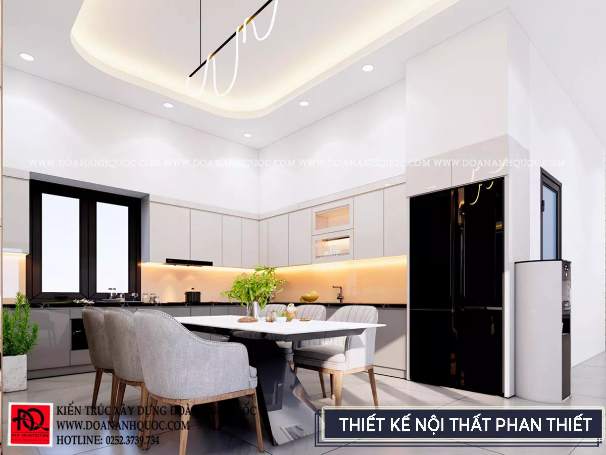 Đẳng cấp với thiết kế ội thất nhà phố theo phong cách hiện đại