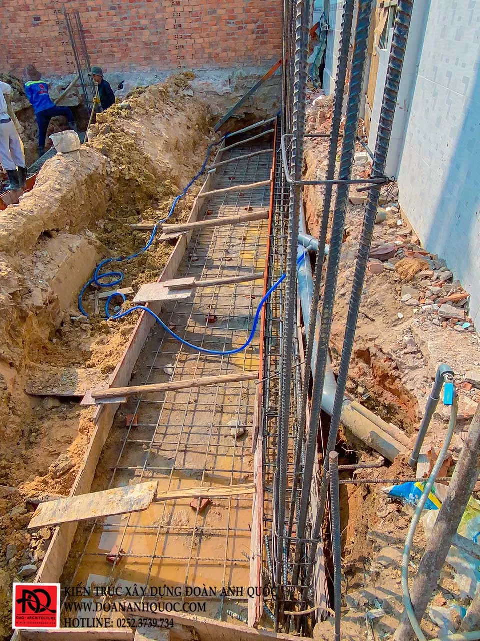 Chào đón công trình thực tế nhà phố 3 tầng hiện đại đang thi công tại Khu Văn Thánh 3 - Phan Thiết