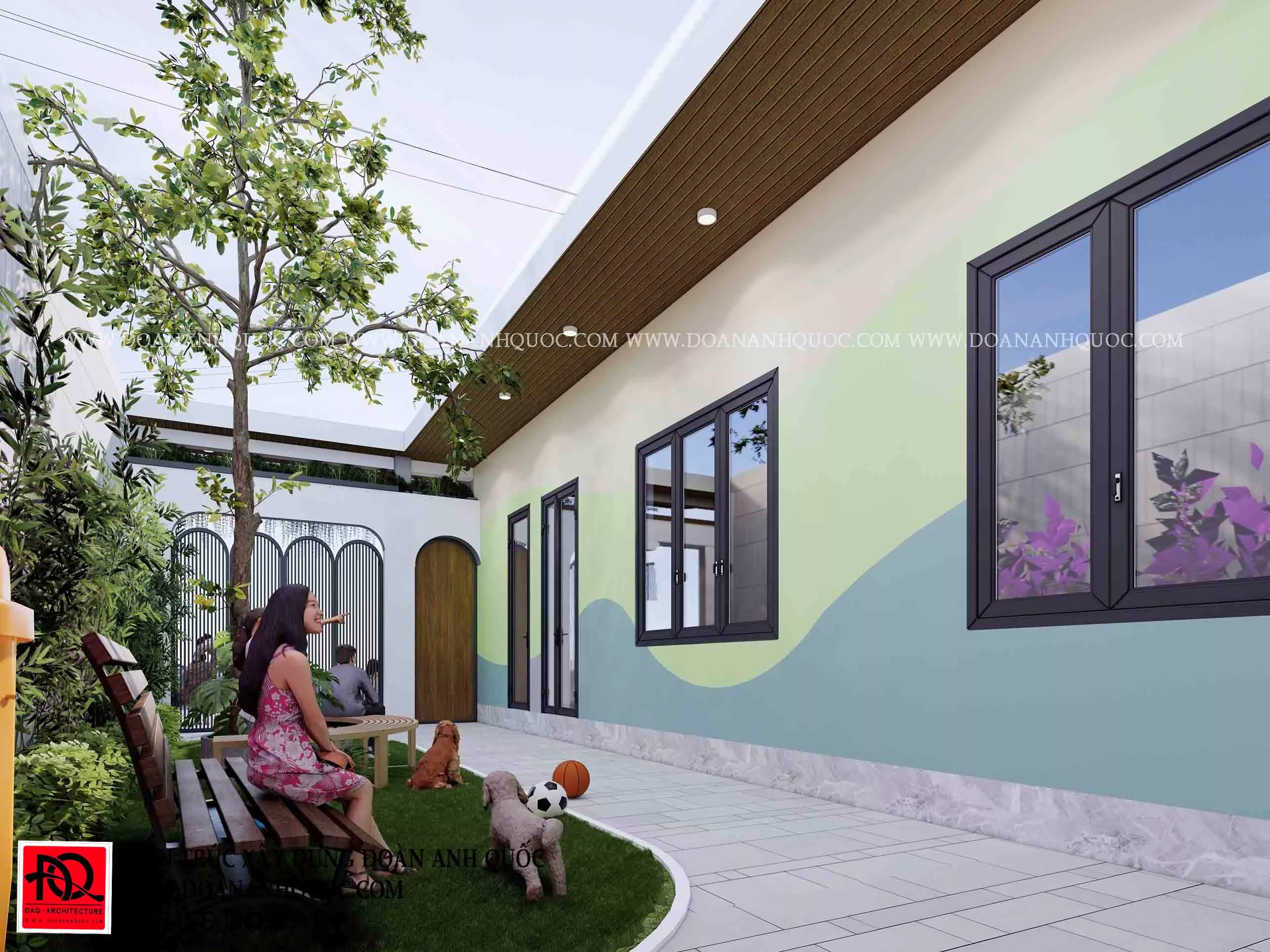 Mẫu thiết kế trường mầm non mới nhất năm 2023 tại Phan Thiết